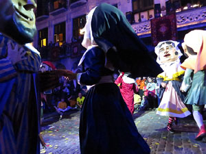 Fires 2018. Pregó de Fires. Balls de l'Àliga i els gegants de la ciutat