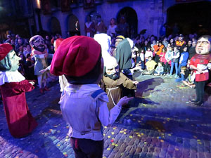 Fires 2018. Pregó de Fires. Balls de l'Àliga i els gegants de la ciutat