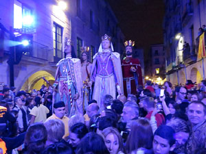 Fires 2018. Pregó de Fires. Balls de l'Àliga i els gegants de la ciutat