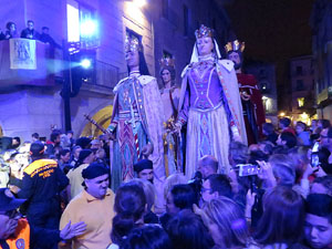 Fires 2018. Pregó de Fires. Balls de l'Àliga i els gegants de la ciutat