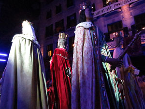 Fires 2018. Pregó de Fires. Balls de l'Àliga i els gegants de la ciutat