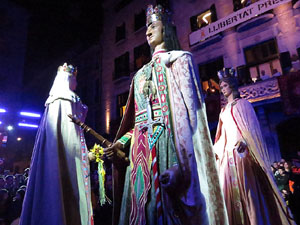 Fires 2018. Pregó de Fires. Balls de l'Àliga i els gegants de la ciutat