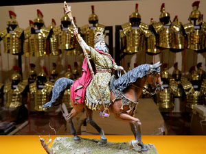 Fires 2018. Exposició Soldat de Plom a l'església de Sant Lluc