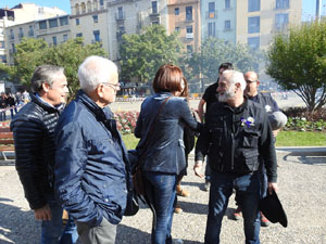 Fires 2018. La tronada dels Quatre Rius a la plaça Catalunya