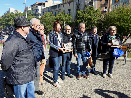 Fires 2018. La tronada dels Quatre Rius a la plaça Catalunya