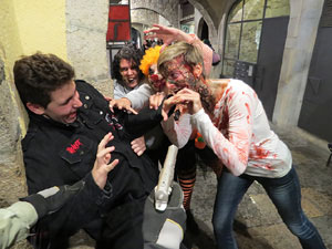 Fires 2018. 7a. Zombie Walk de Girona dins el festival Acocollona't