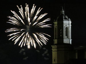 Fires 2018. El castell de focs de cloenda de Fires de Sant Narc&iacute;s