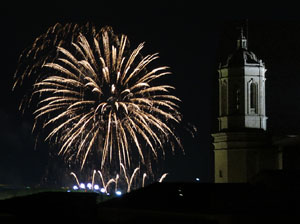 Fires 2018. El castell de focs de cloenda de Fires de Sant Narc&iacute;s