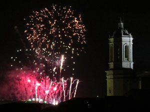 Fires 2018. El castell de focs de cloenda de Fires de Sant Narc&iacute;s