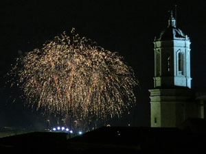 Fires 2018. El castell de focs de cloenda de Fires de Sant Narc&iacute;s