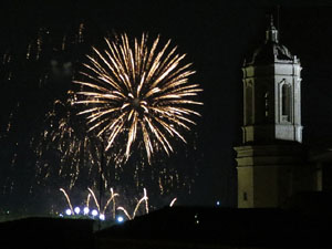 Fires 2018. El castell de focs de cloenda de Fires de Sant Narc&iacute;s