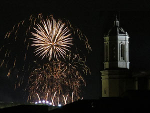 Fires 2018. El castell de focs de cloenda de Fires de Sant Narc&iacute;s