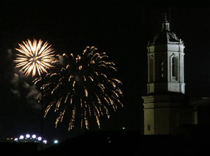 Fires 2018. El castell de focs de cloenda de Fires de Sant Narc&iacute;s