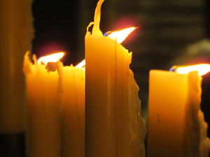 Nadal 2018 a Girona. Encesa de les llums de Hanukk&agrave; al pati dels Rabins