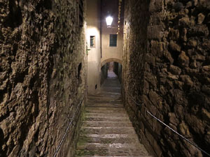 Nadal 2018 a Girona. Encesa de les llums de Hanukk&agrave; al pati dels Rabins