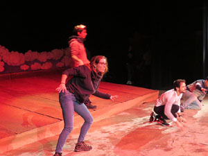 Nadal 2018 a Girona. Assaig de 'Els Pastorets de Girona' al Teatre Municipal