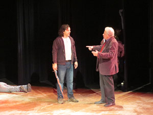 Nadal 2018 a Girona. Assaig de 'Els Pastorets de Girona' al Teatre Municipal