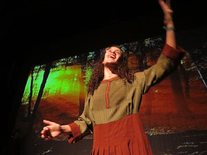 Nadal 2018 a Girona. Assaig de 'Els Pastorets de Girona' al Teatre Municipal