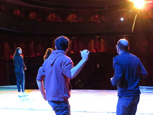 Nadal 2018 a Girona. Assaig de 'Els Pastorets de Girona' al Teatre Municipal