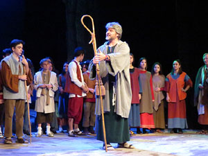 Nadal 2018 a Girona. Assaig de 'Els Pastorets de Girona' al Teatre Municipal