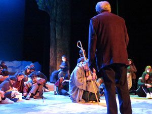 Nadal 2018 a Girona. Assaig de 'Els Pastorets de Girona' al Teatre Municipal