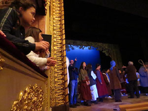 Nadal 2018 a Girona. Assaig de 'Els Pastorets de Girona' al Teatre Municipal