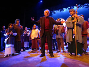 Nadal 2018 a Girona. Assaig de 'Els Pastorets de Girona' al Teatre Municipal