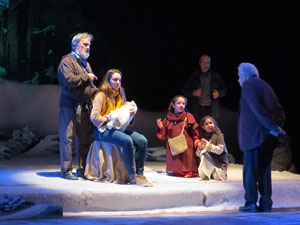 Nadal 2018 a Girona. Assaig de 'Els Pastorets de Girona' al Teatre Municipal