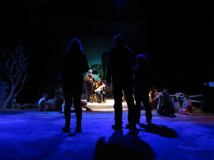 Nadal 2018 a Girona. Assaig de 'Els Pastorets de Girona' al Teatre Municipal