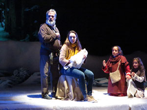 Nadal 2018 a Girona. Assaig de 'Els Pastorets de Girona' al Teatre Municipal