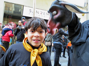 Nadal 2018 a Girona. Els Pastorets de la Mula Baba a la pla&ccedil;a del Pallol