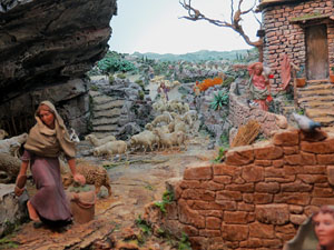 Nadal 2018 a Girona. Exposici&oacute; de pessebres a la Carbonera, organitzada per l'Associaci&oacute; de Pessebristes de Girona