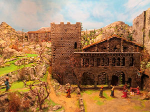 Nadal 2018 a Girona. Exposici&oacute; de pessebres a la Carbonera, organitzada per l'Associaci&oacute; de Pessebristes de Girona