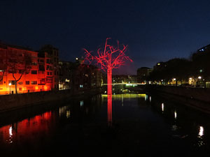 Nadal 2018 a Girona. VIBRA. Festa de la llum. Instal&middot;lacions a diversos indrets de la ciutat