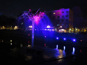 Nadal 2018 a Girona. VIBRA. Festa de la llum. Instal&middot;lacions a diversos indrets de la ciutat