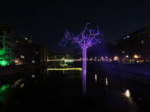 Nadal 2018 a Girona. VIBRA. Festa de la llum. Instal&middot;lacions a diversos indrets de la ciutat