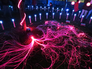 Nadal 2018 a Girona. VIBRA. Festa de la llum. Instal&middot;lacions a diversos indrets de la ciutat