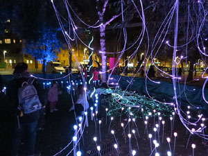 Nadal 2018 a Girona. VIBRA. Festa de la llum. Instal&middot;lacions a diversos indrets de la ciutat