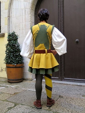 Vestuari dels banderers. Detalls