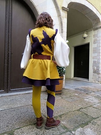 Vestuari dels banderers. Detalls