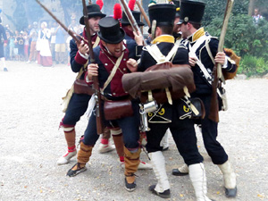XI Festa Reviu els Setges Napole&ograve;nics de Girona. Combats als Jardins dels Alemanys