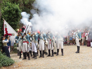 XI Festa Reviu els Setges Napole&ograve;nics de Girona. Combats als Jardins dels Alemanys