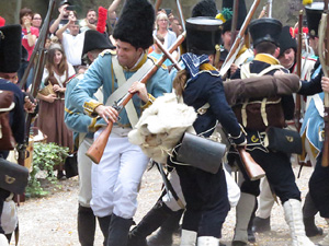 XI Festa Reviu els Setges Napole&ograve;nics de Girona. Combats als Jardins dels Alemanys