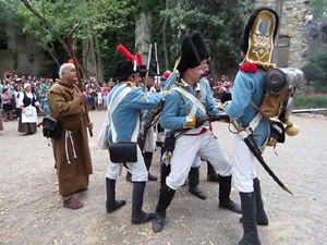 XI Festa Reviu els Setges Napole&ograve;nics de Girona. Combats als Jardins dels Alemanys