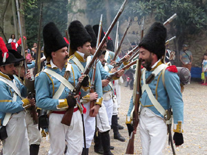 XI Festa Reviu els Setges Napole&ograve;nics de Girona. Combats als Jardins dels Alemanys