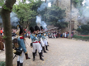 XI Festa Reviu els Setges Napole&ograve;nics de Girona. Combats als Jardins dels Alemanys