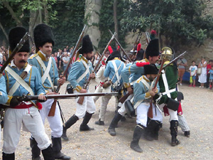 XI Festa Reviu els Setges Napole&ograve;nics de Girona. Combats als Jardins dels Alemanys