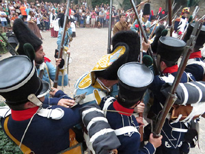 XI Festa Reviu els Setges Napole&ograve;nics de Girona. Combats als Jardins dels Alemanys