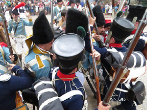XI Festa Reviu els Setges Napole&ograve;nics de Girona. Combats als Jardins dels Alemanys