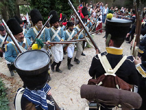 XI Festa Reviu els Setges Napole&ograve;nics de Girona. Combats als Jardins dels Alemanys